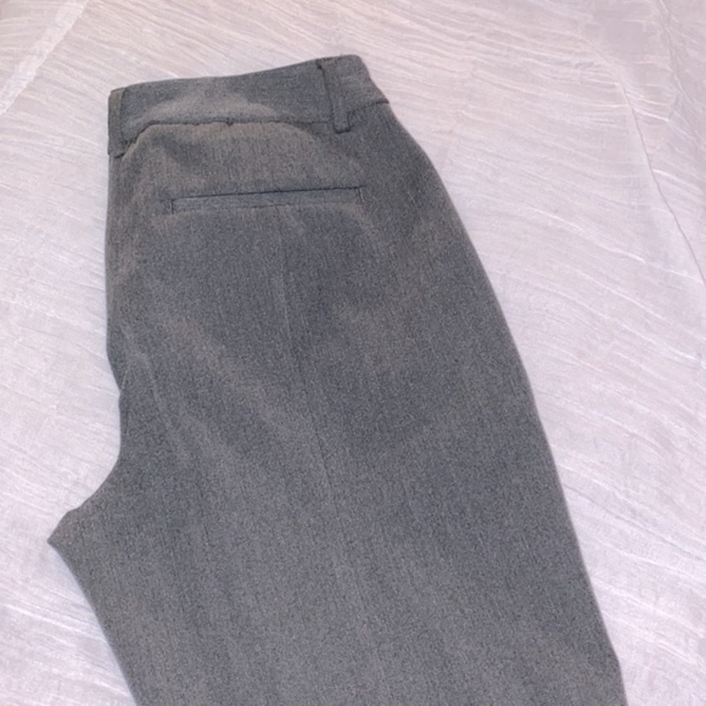 Express Columnist Pant | Size 4R | Boot Leg | Charcoal Gray - Picture 5 of 8